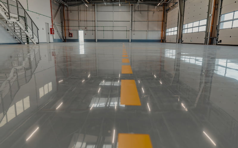 Sơn epoxy có thể sử dụng cho nền nhà xưởng