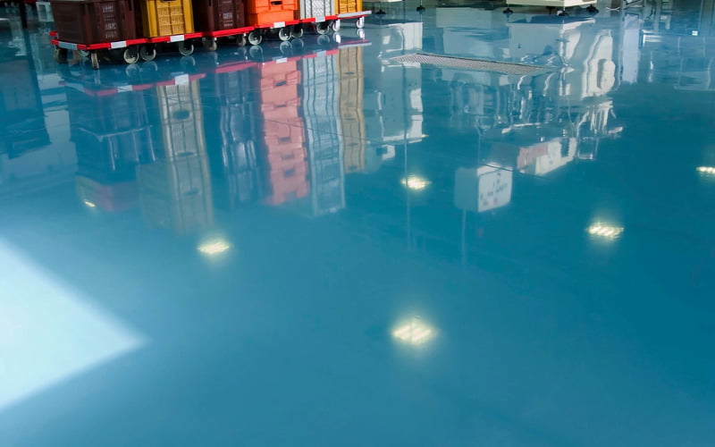 Sơn sàn epoxy có tính thẫm mỹ cao