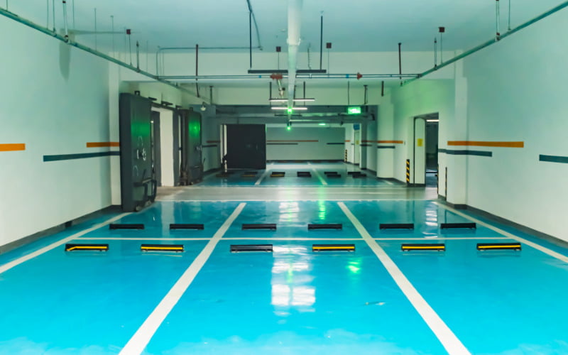 Sơn epoxy dành cho sàn tầng hầm